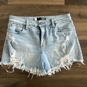 Kut from the Kloth Jane Long Distressed shorts